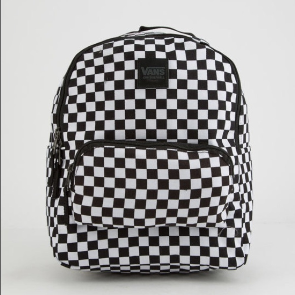Vans mini checkered backpack